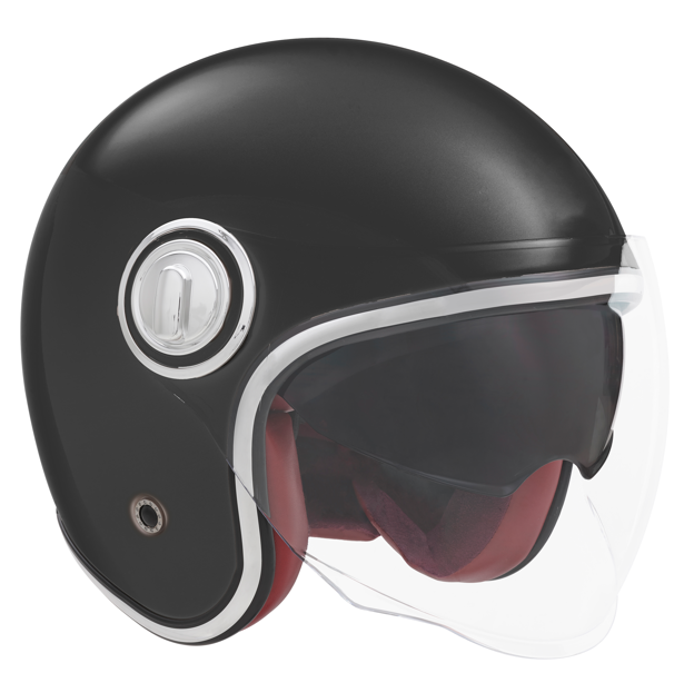 NOX PREMIUM JET HERITAGE NOIR MAT Nox Helmet