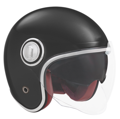 NOX PREMIUM JET HERITAGE NOIR MAT Nox Helmet