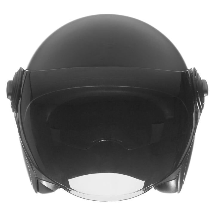 NOX PREMIUM CASQUE JET HERITAGE NOIR MAT CUIR NOIR Nox Helmet