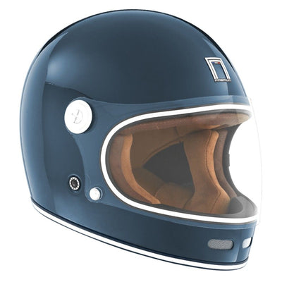 CASQUE INTEGRAL REVENGE BLEU PETROLE Nox Helmet