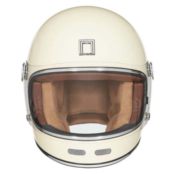CASQUE INTEGRAL REVENGE CREME BRILLANT NOX PREMIUM