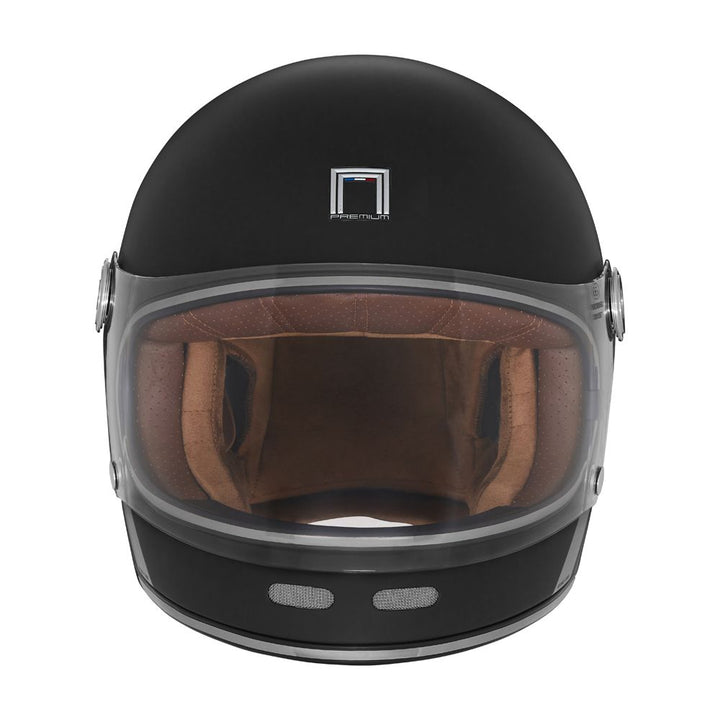 CASQUE INTEGRAL REVENGE STROBE NOIR MAT TITANIUM Nox Helmet