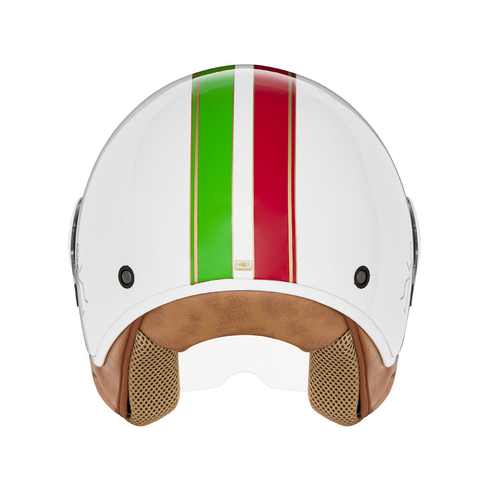 NOX CASQUE JET N210 EVO BLANC ITALIE Nox Helmet