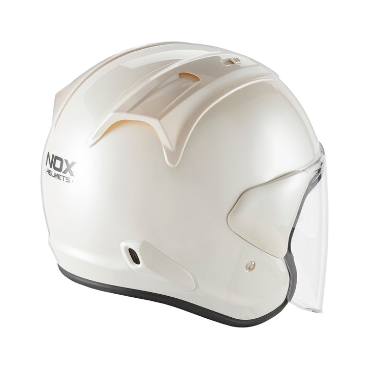 NOX CASQUE JET N220S BLANC PERLE Nox Helmet