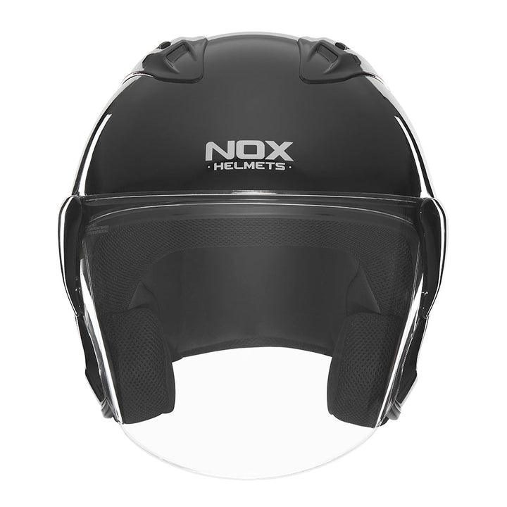 NOX CASQUE JET N 220S NOIR BRILLANT Nox Helmet