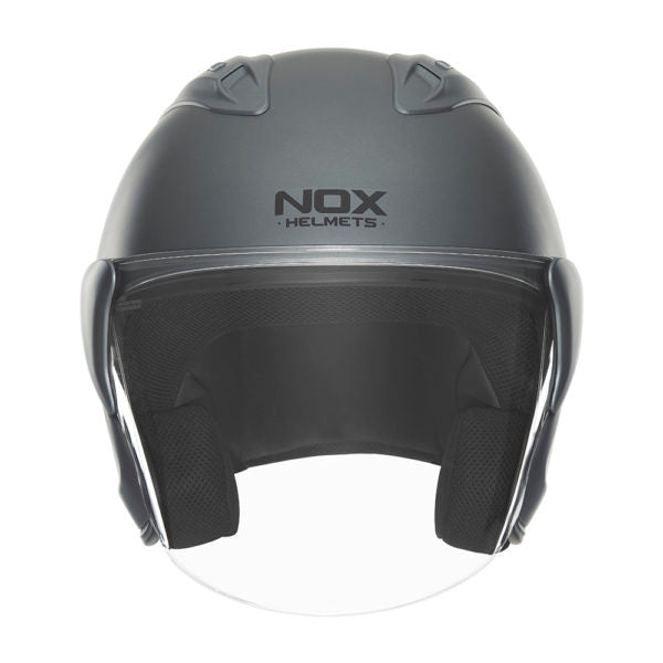 NOX CASQUE JET N 220S TITANIUM MAT Nox Helmet
