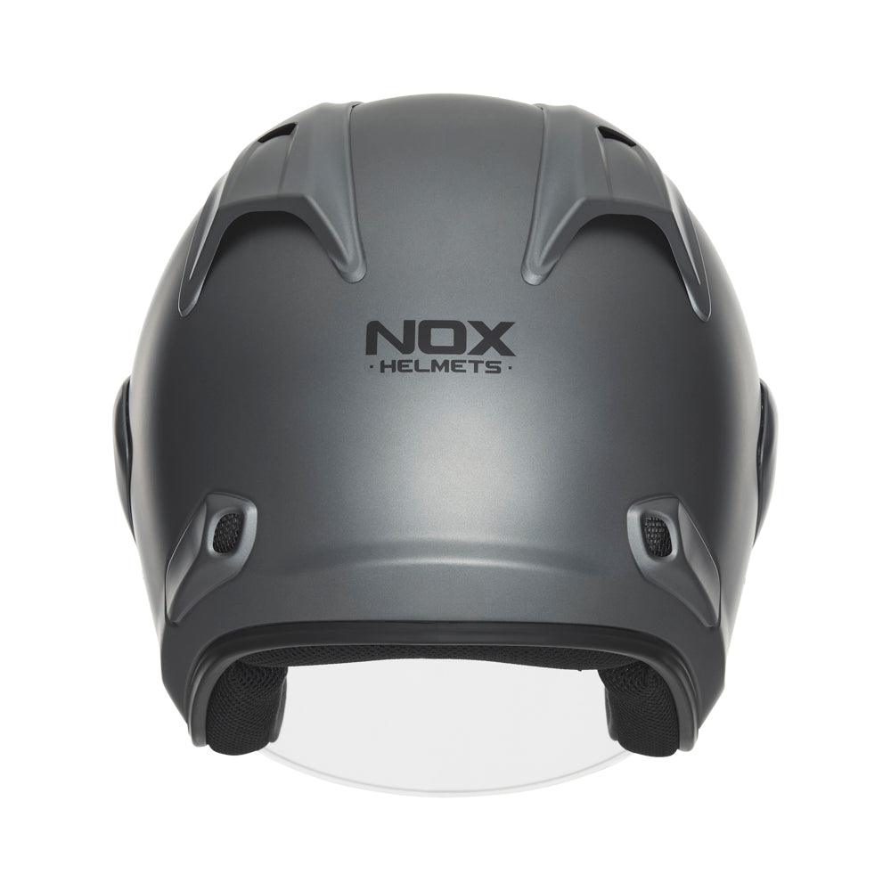 NOX CASQUE JET N 220S TITANIUM MAT Nox Helmet