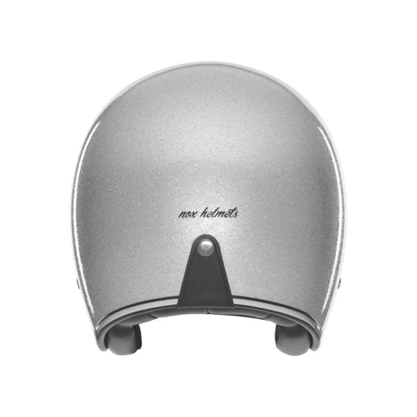NOX CASQUE JET N243 PAILLETE ARGENT Nox Helmet