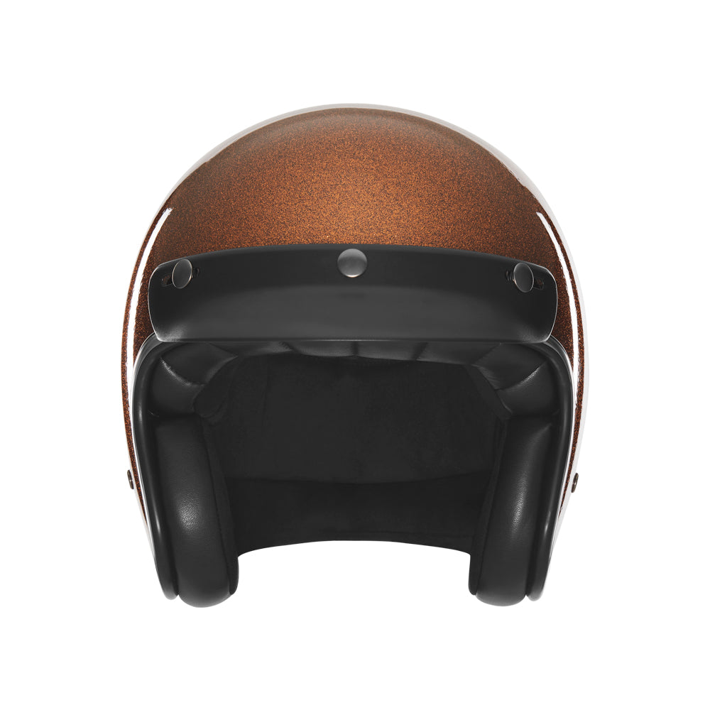NOX CASQUE JET N243 PAILLETE CUIVRE Nox Helmet