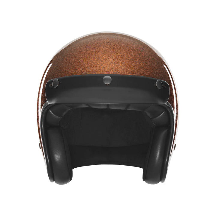 NOX CASQUE JET N243 PAILLETE CUIVRE Nox Helmet