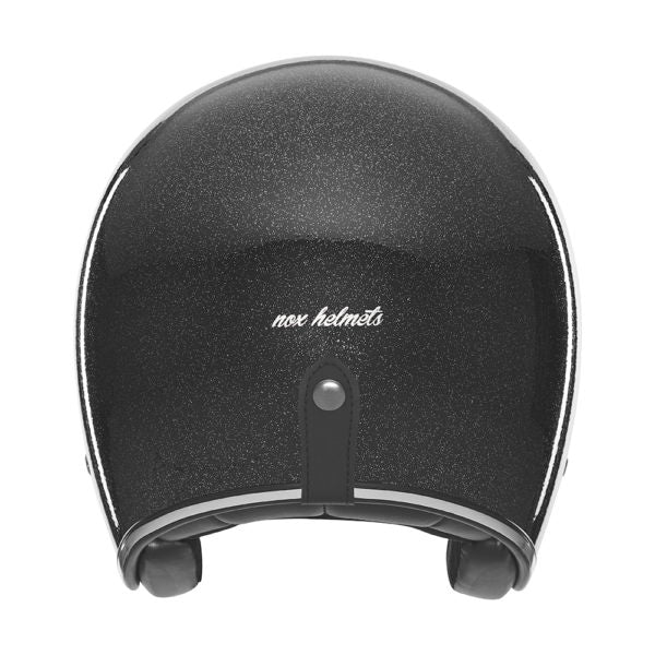 NOX CASQUE JET N243 PAILLETE NOIR Nox Helmet