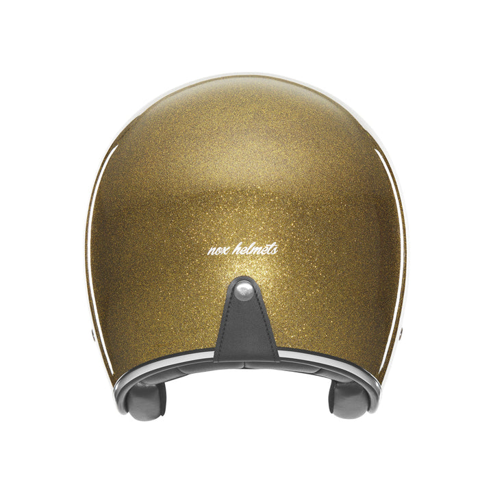 NOX CASQUE JET N243 PAILLETE OR Nox Helmet