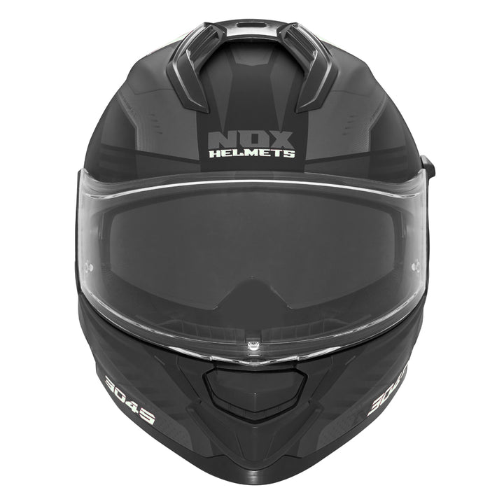NOX CASQUE INTEGRAL N304S CARVER NOIR MAT BLANC Nox Helmet