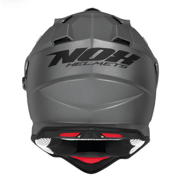 NOX CASQUE CROSS N312 TITANIUM MAT Nox Helmet