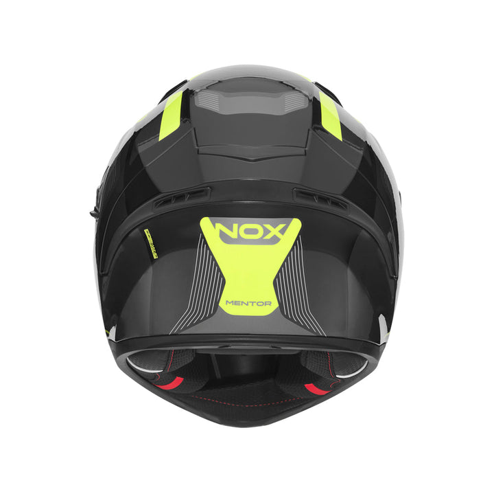 NOX CASQUE INTEGRAL N402 MENTOR NOIR JAUNE Nox Helmet