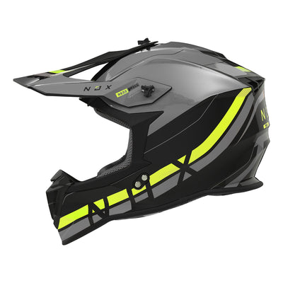 N633 AIRSHOCK NARDO JAUNE Nox Helmet
