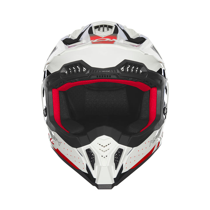 N634 GRADIANT BLANC ROUGE Nox Helmet