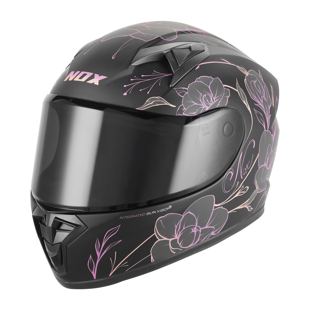 NOX CASQUE INTEGRAL ENFANT N731 SPRING ROSE MAT Nox Helmet