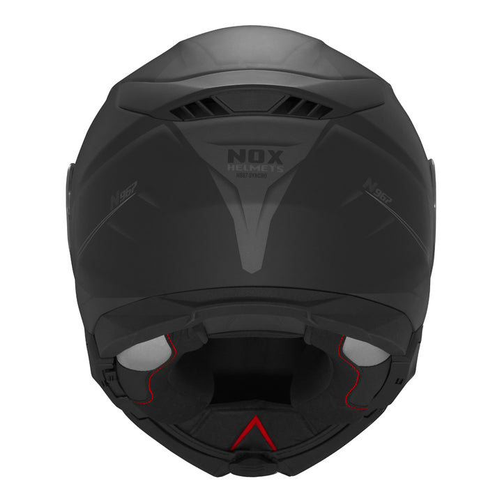 NOX CASQUE MODULABLE N967 SYNCHRO NOIR MAT TITANIUM Nox Helmet