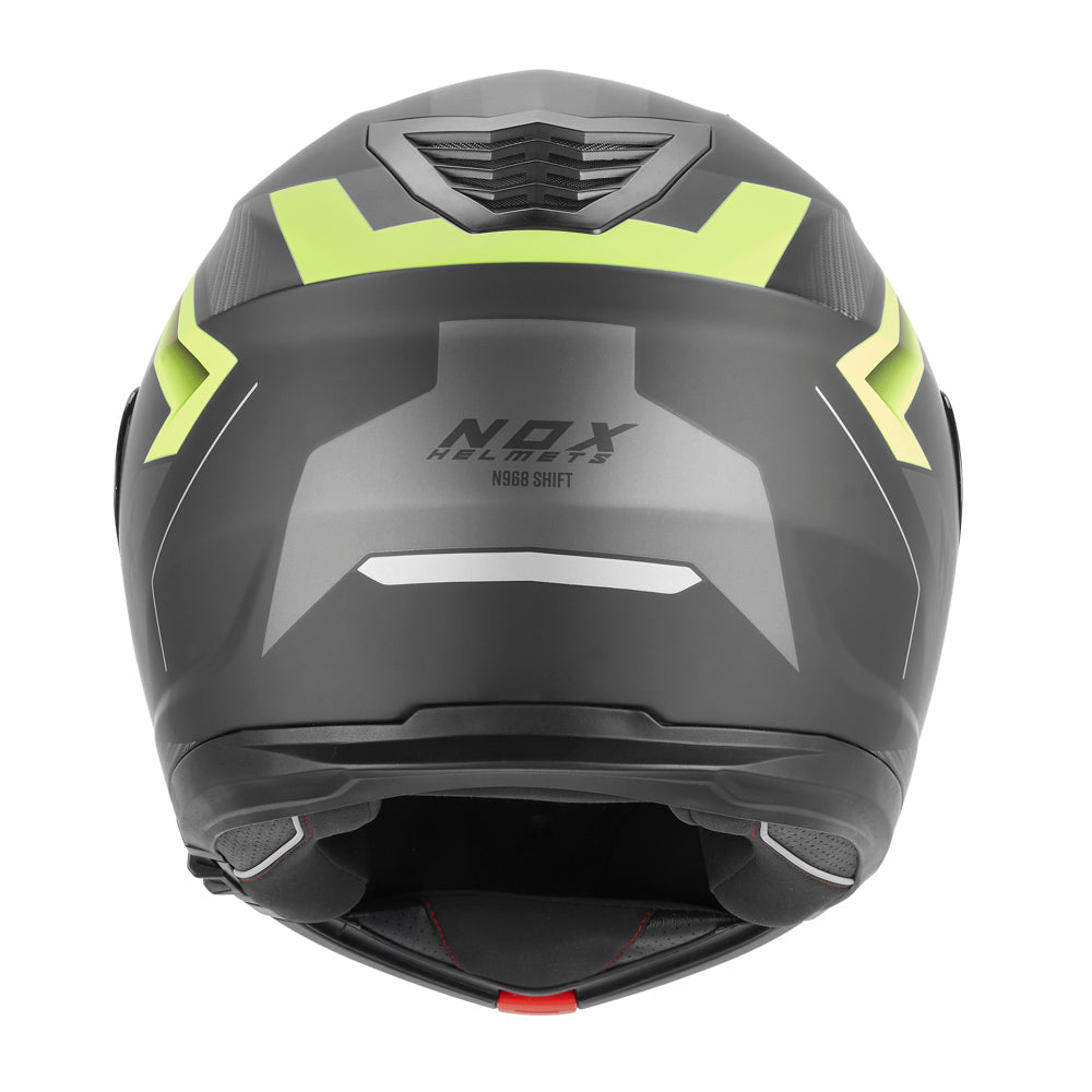 NOX N968 Flip up Helmet, Shift, Fluorescent Yellow – Nox Helmet