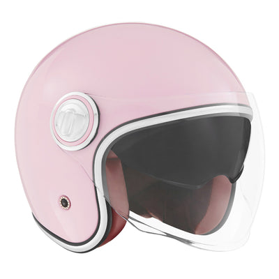NOX PREMIUM CASQUE JET HERITAGE ROSE PASTEL Nox Helmet