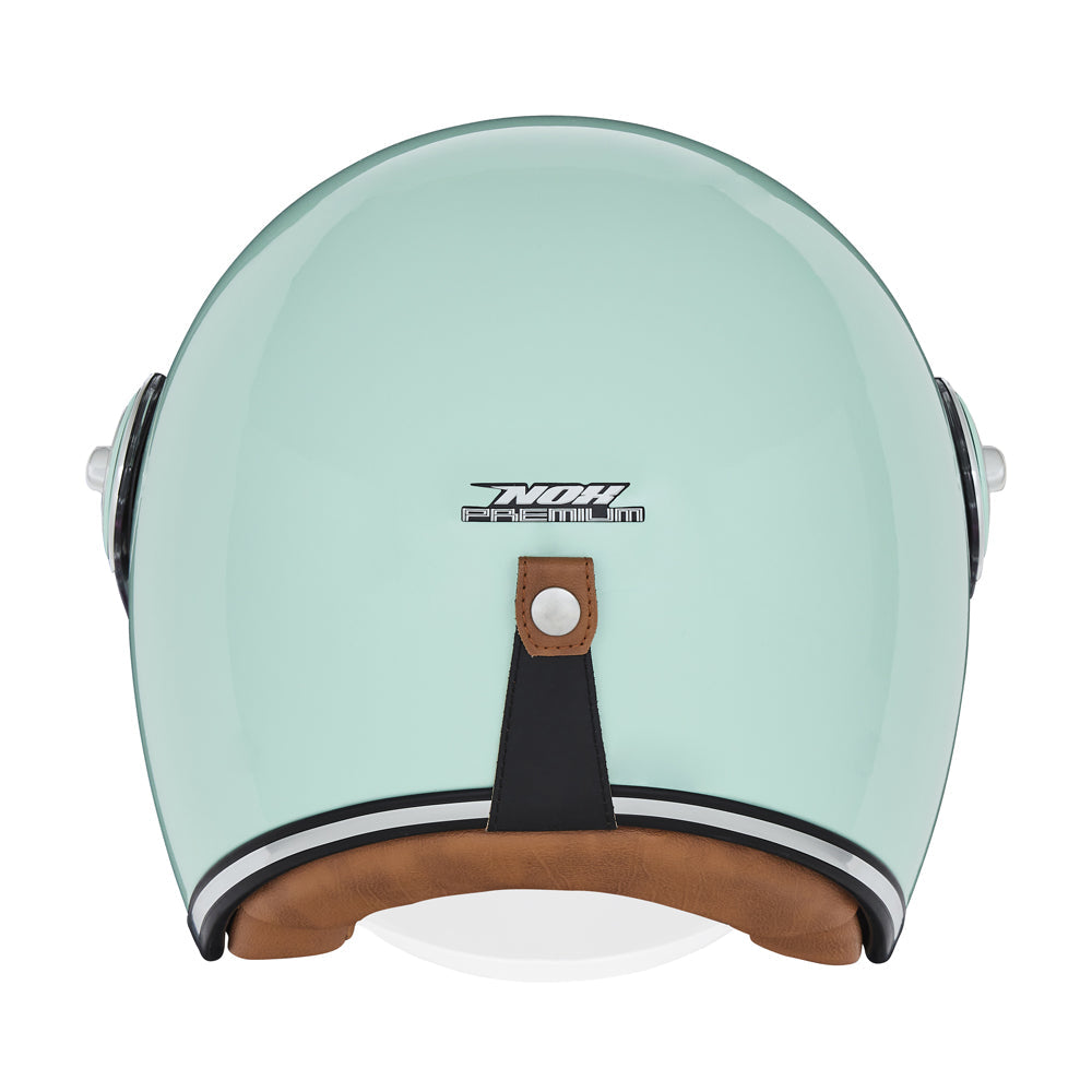 NOX PREMIUM CASQUE JET HERITAGE VERT D EAU Nox Helmet