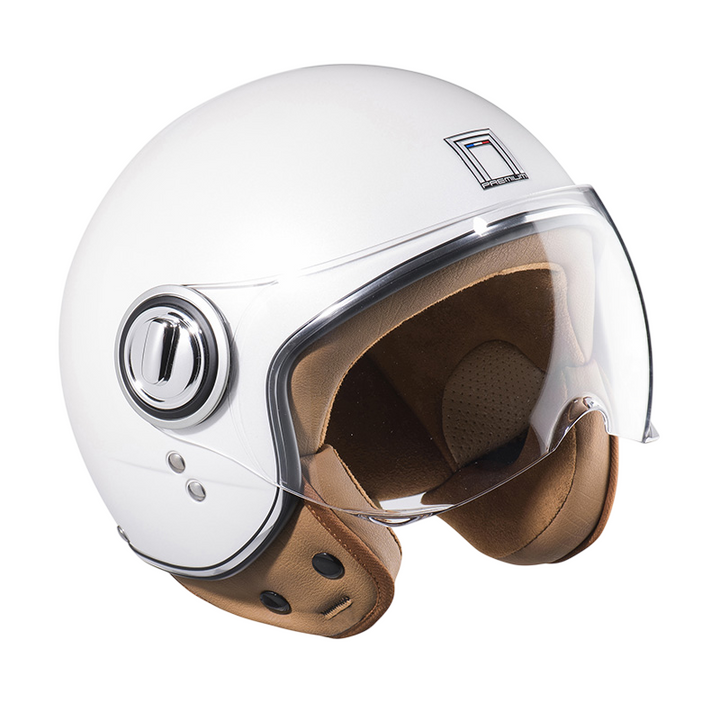 NOX PREMIUM CASQUE JET IDOL BLANC PERLE Nox Helmet