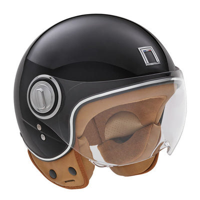 NOX PREMIUM CASQUE JET IDOL NOIR BRILLANT Nox Helmet