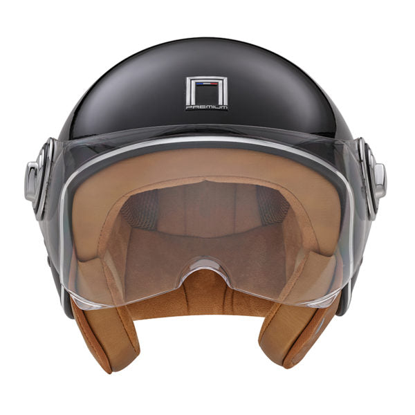 NOX PREMIUM CASQUE JET IDOL NOIR BRILLANT Nox Helmet