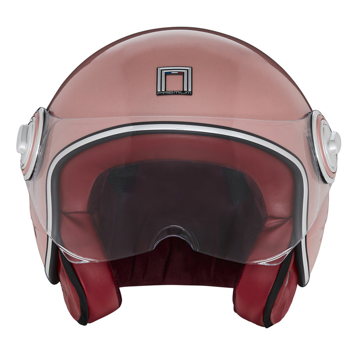 NOX PREMIUM CASQUE JET IDOL OR ROSE Nox Helmet