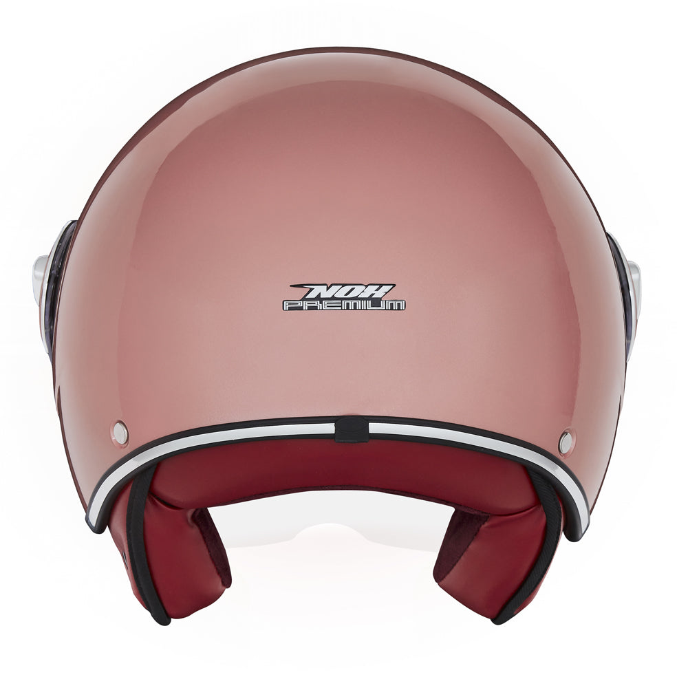 NOX PREMIUM CASQUE JET IDOL OR ROSE Nox Helmet