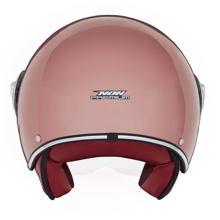 NOX PREMIUM CASQUE JET IDOL OR ROSE Nox Helmet