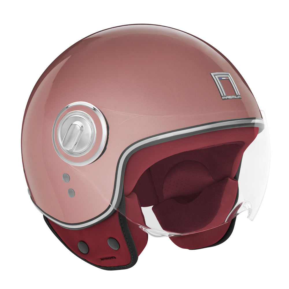 NOX PREMIUM CASQUE JET IDOL OR ROSE Nox Helmet
