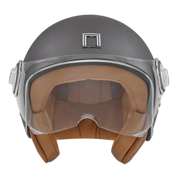 NOX PREMIUM CASQUE JET IDOL TITANIUM MAT Nox Helmet