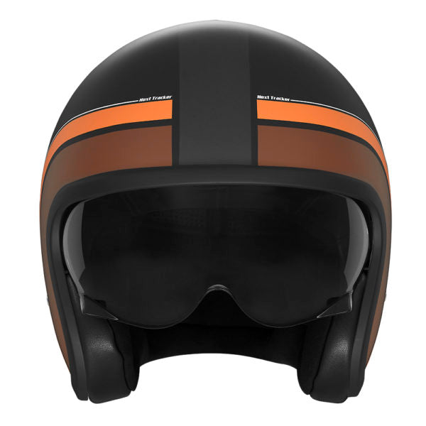 NOX PREMIUM CASQUE JET NEXT TRAKER BLANC ROUGE Nox Helmet