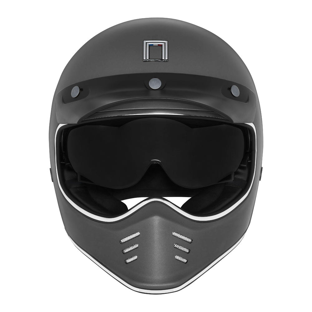 NOX PREMIUM CASQUE SEVENTY II TITANIUM MAT Nox Helmet