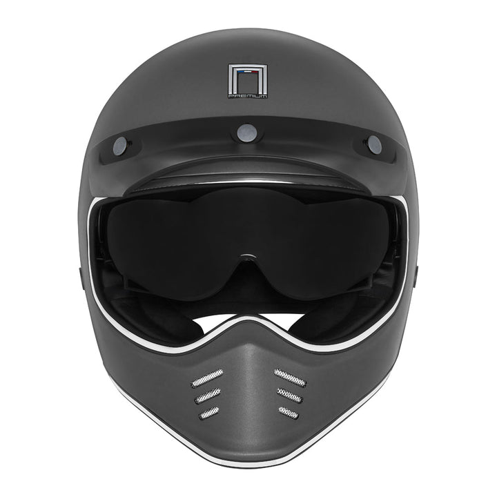 NOX PREMIUM CASQUE SEVENTY II TITANIUM MAT Nox Helmet