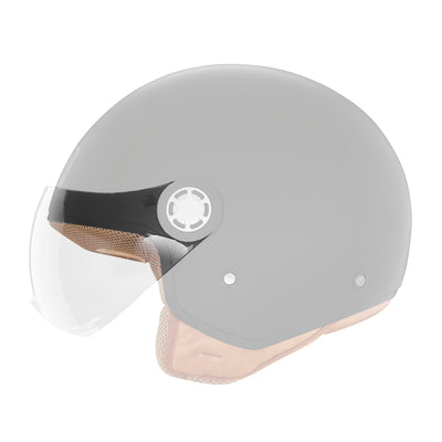 ECRAN CASQUE JET N210EVO INCOLORE ET FUME Nox Helmet
