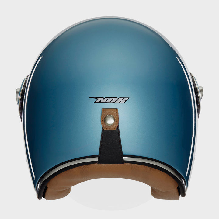 NOX PREMIUM CASQUE JET HERITAGE BLEU TURQUOISE Nox Helmet