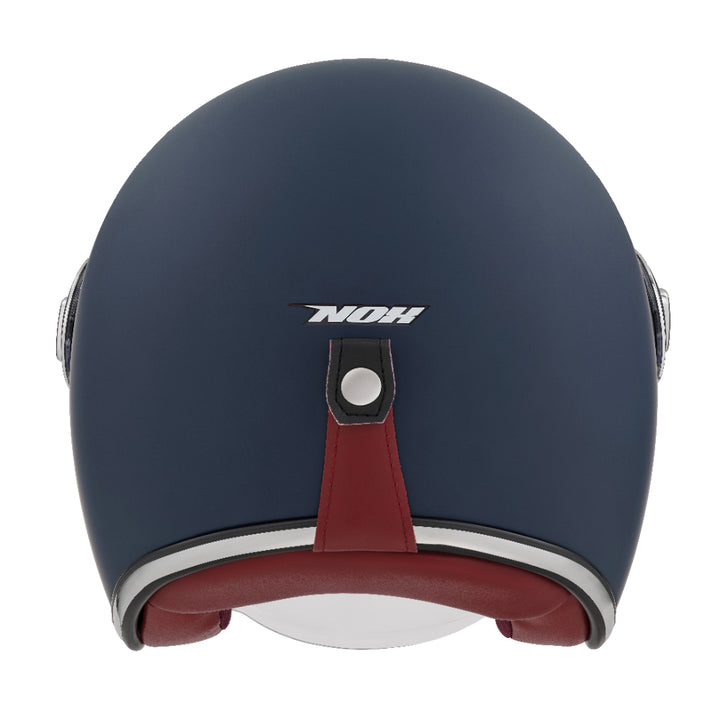 NOX PREMIUM JET HERITAGE BLEU MAT Nox Helmet