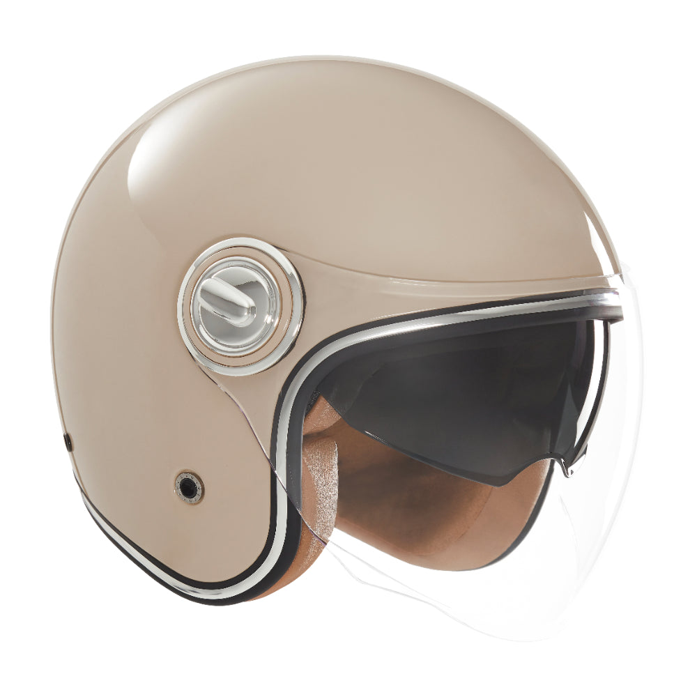 NOX PREMIUM CASQUE JET HERITAGE MOCCHA Nox Helmet