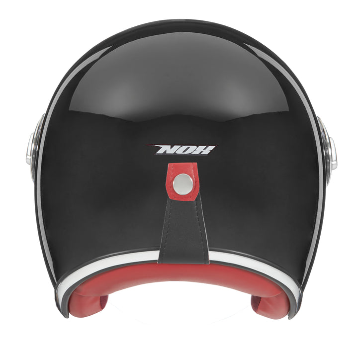 NOX PREMIUM JET HERITAGE NOIR BRILLANT Nox Helmet