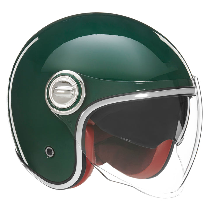 NOX PREMIUM JET HERITAGE VERT ANGLAIS Nox Helmet