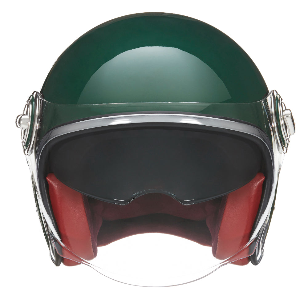 NOX PREMIUM JET HERITAGE VERT ANGLAIS Nox Helmet