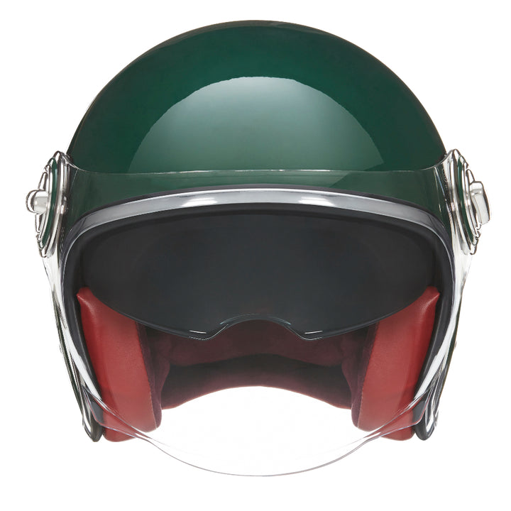 NOX PREMIUM JET HERITAGE VERT ANGLAIS Nox Helmet
