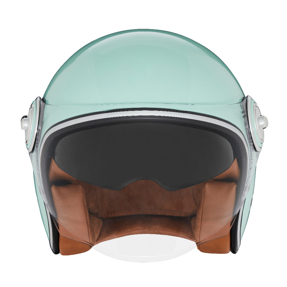NOX PREMIUM CASQUE JET HERITAGE VERT D EAU Nox Helmet