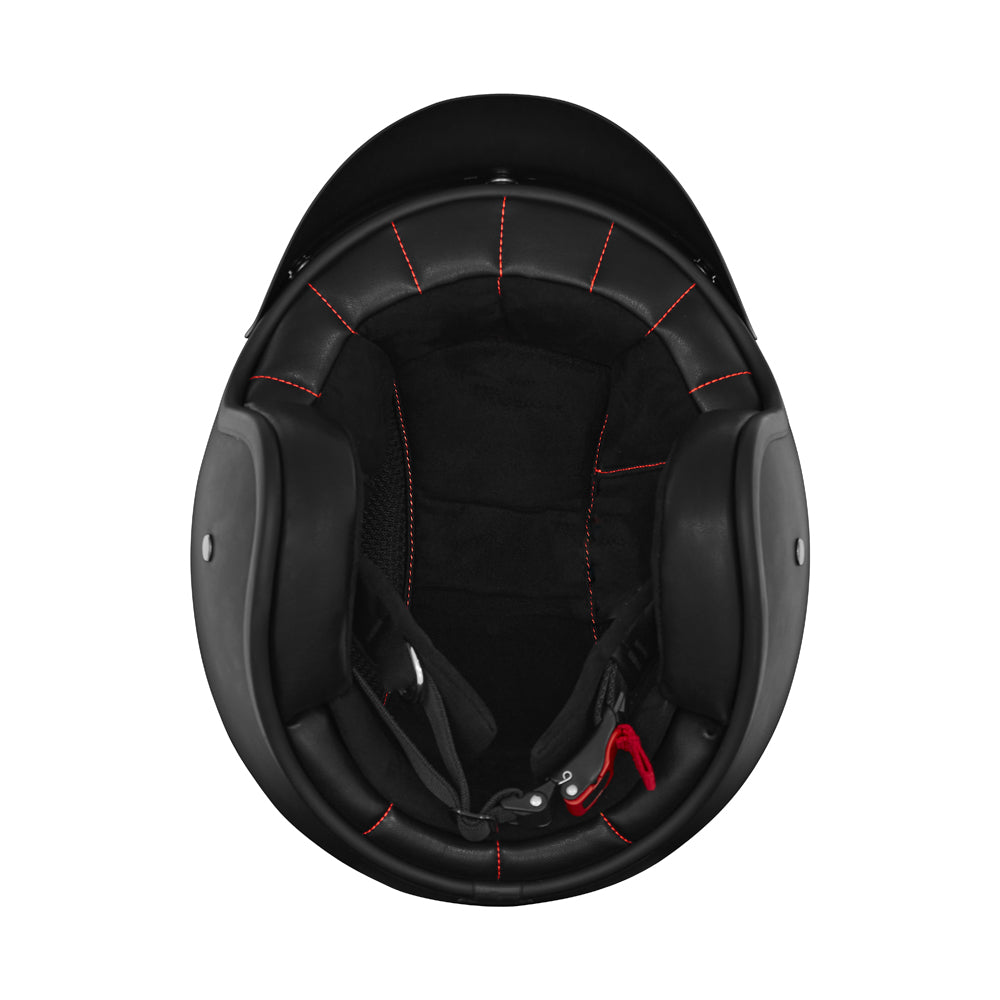 INTERIEUR JOUE ET COIFFE CASQUE N243 NOIR Nox Helmet