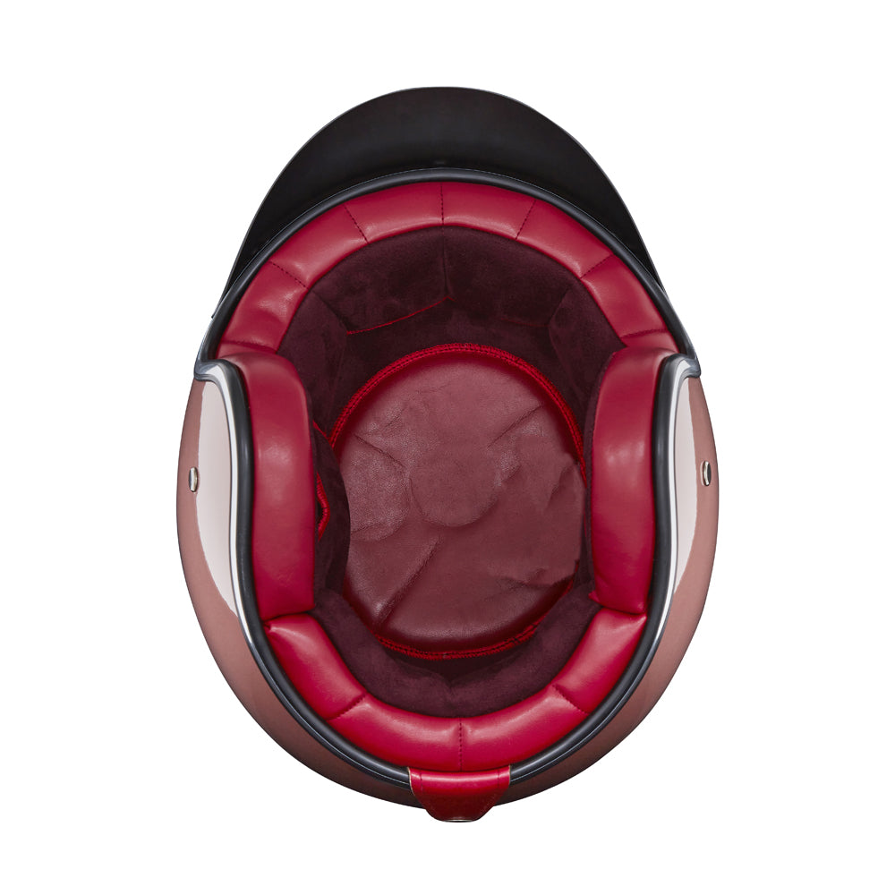 INTERIEUR JOUE ET COIFFE CASQUE N243 ROUGE Nox Helmet
