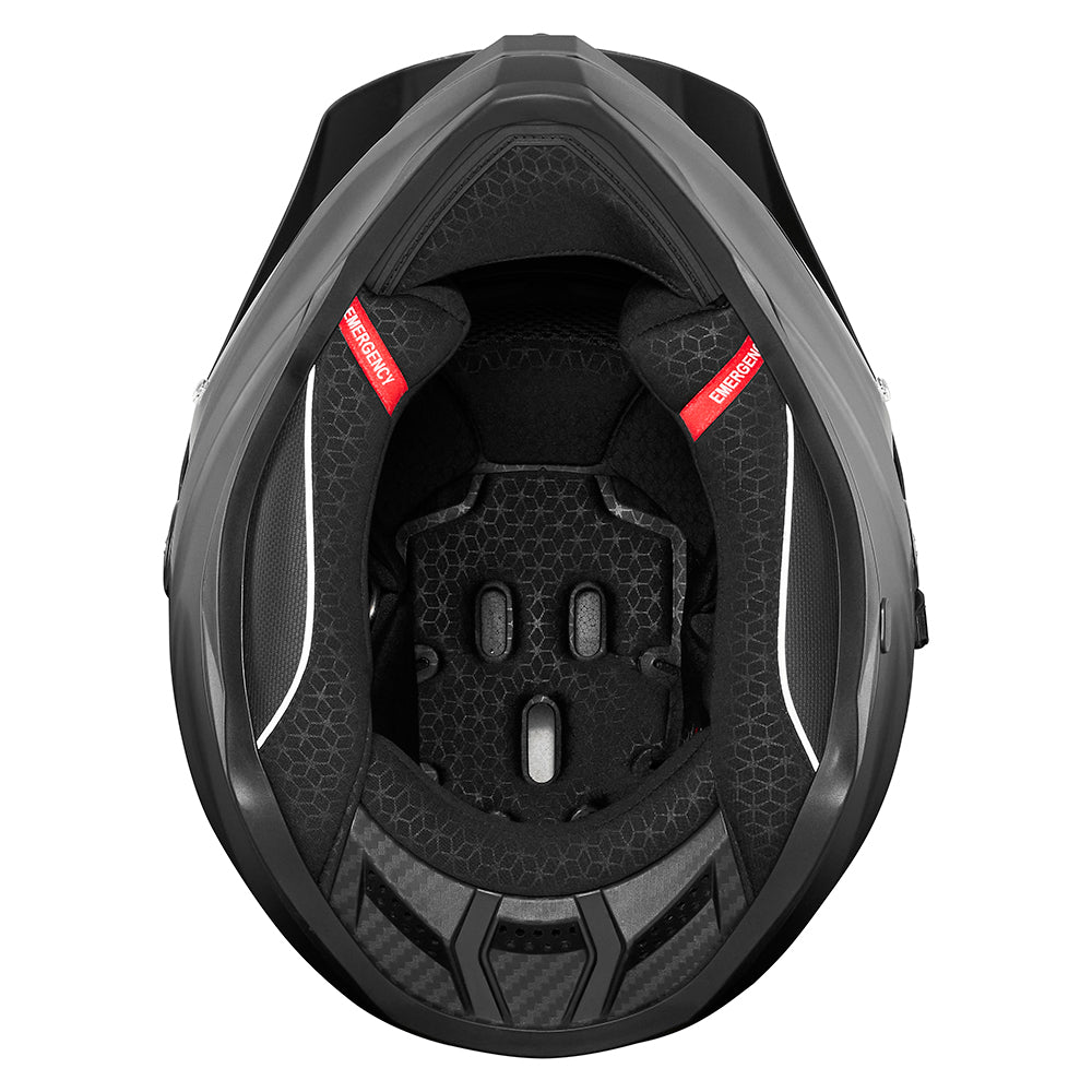 INTERIEUR JOUE ET COIFFE CASQUE N350 Nox Helmet