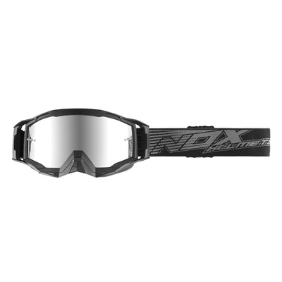 MASQUE N634 SPECTRE NOIR MAT GRIS Nox Helmet